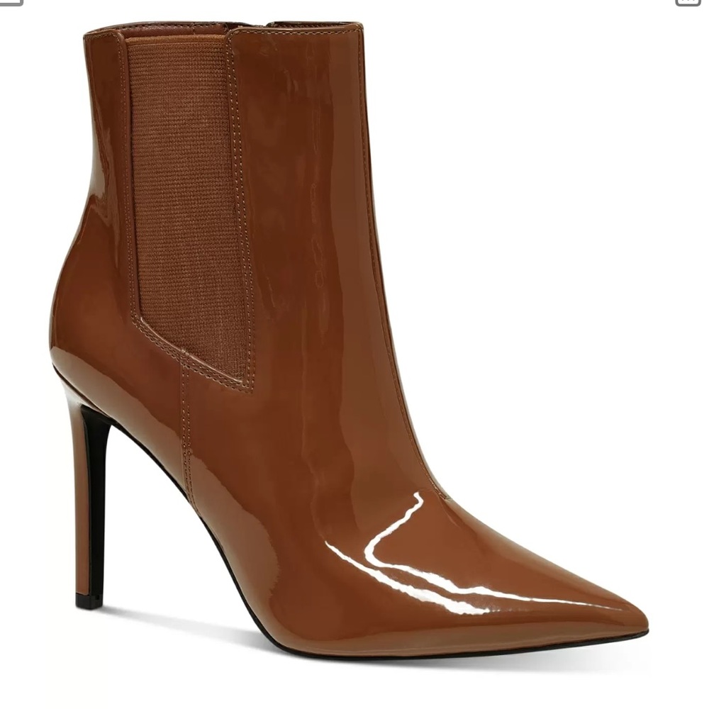 Cognac Ankle Boots
